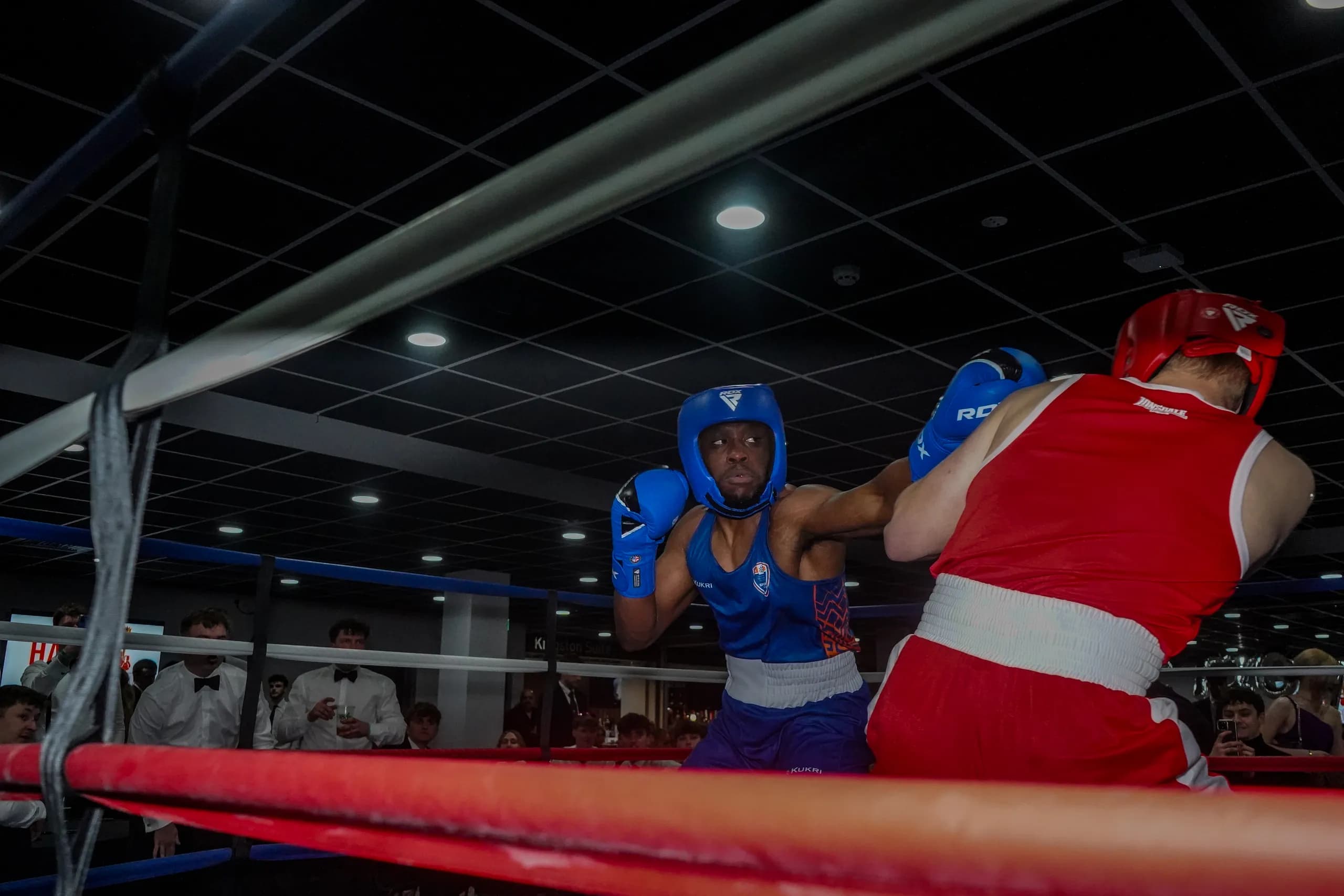 Fight Night at PQ Event Space, Hull - crowd and participants
