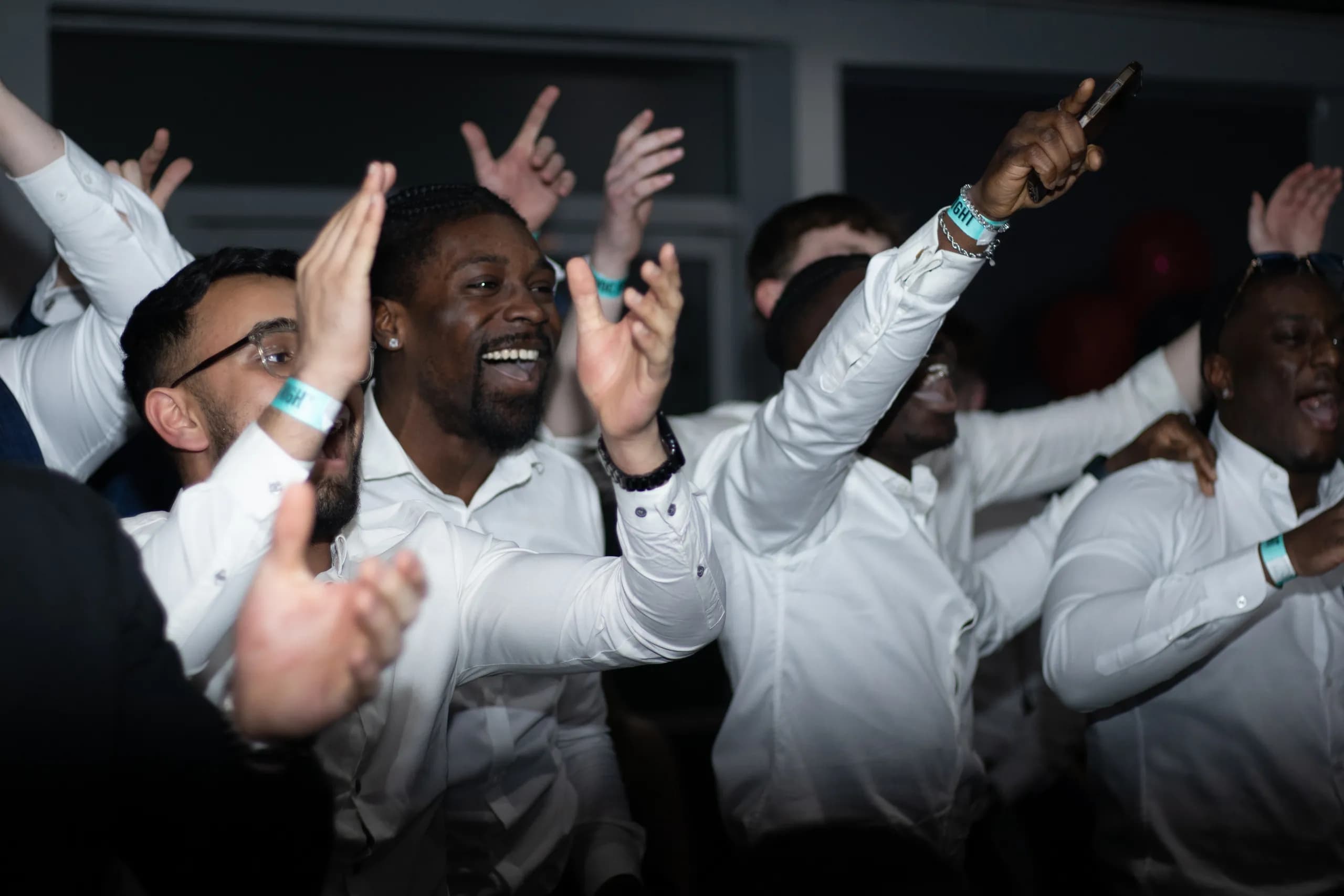 Students at Ravok event